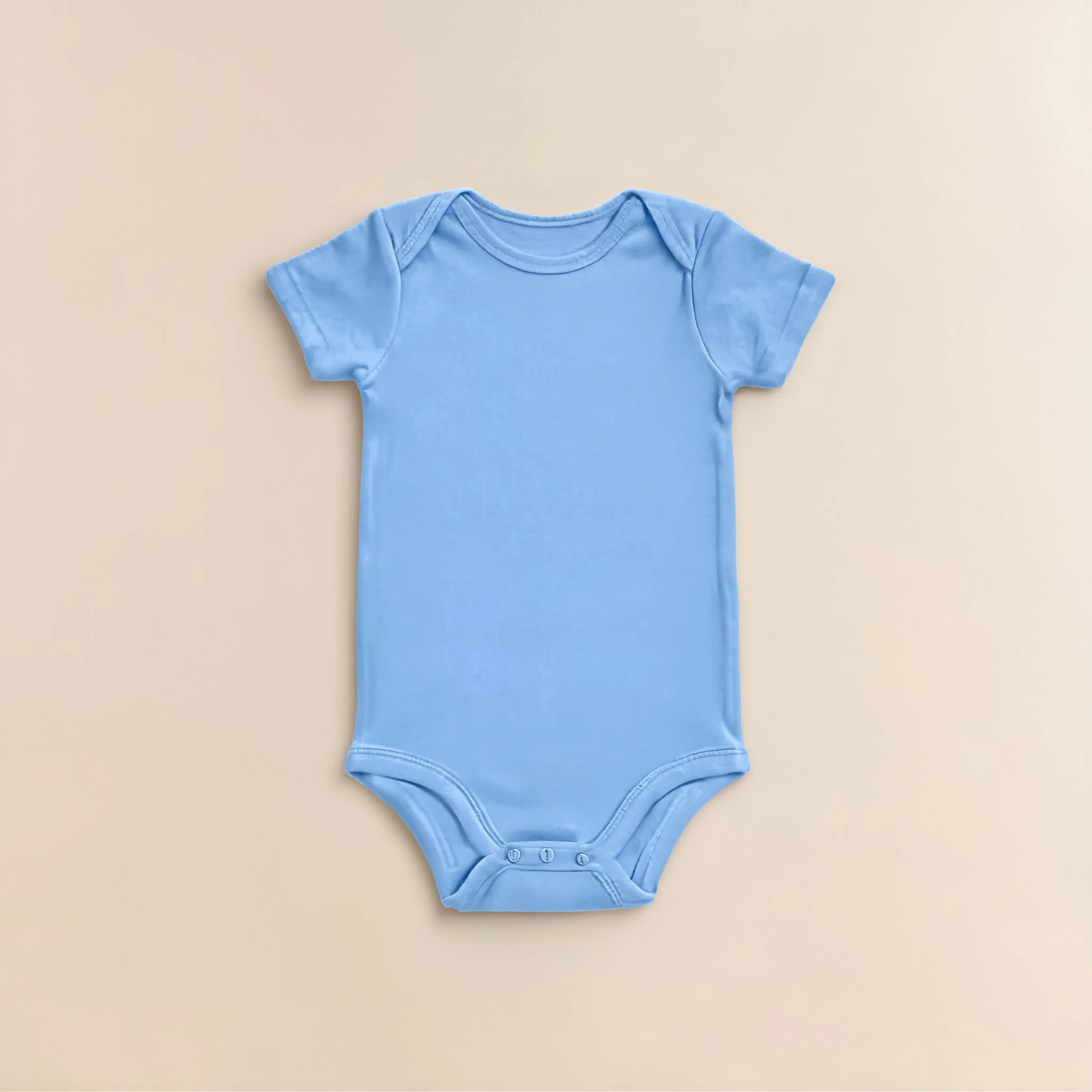 Bodysuit - Sky Blue Baby Infant Romper - Skyblue - Image 1