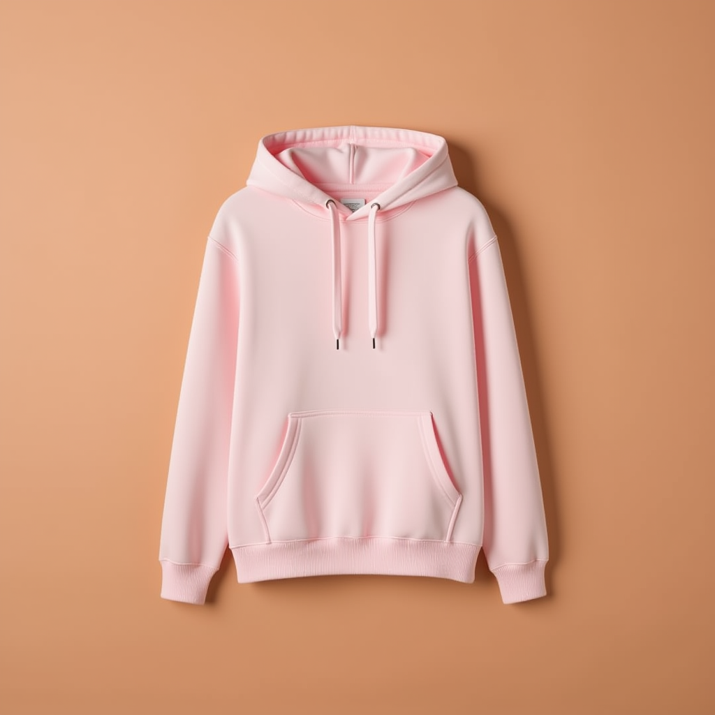 Hoodie Light Pink Hoodie - Pink - Image 1