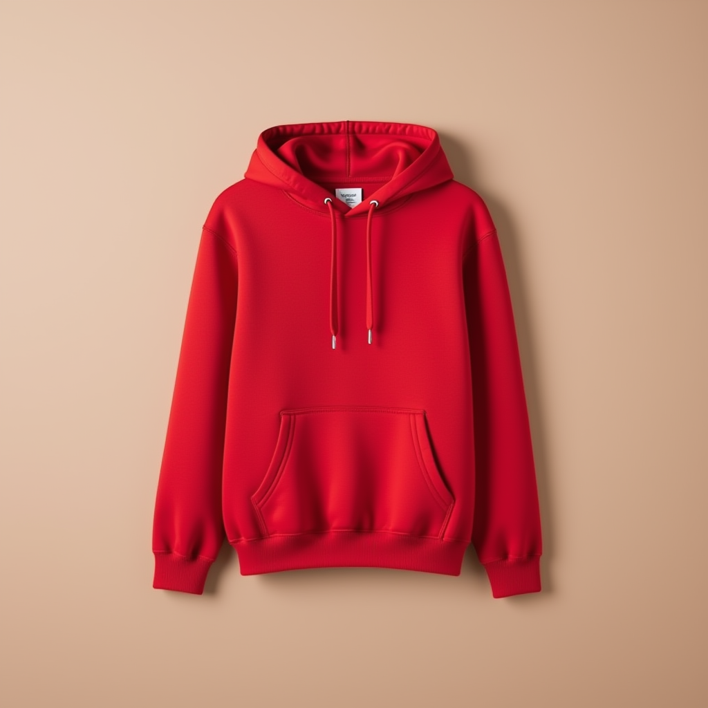 Hoodie Red Women Hoodie - Red - Image 1