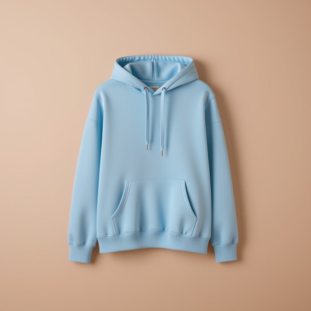 Hoodie Sky Blue Hoodie - Sky Blue - Image 1