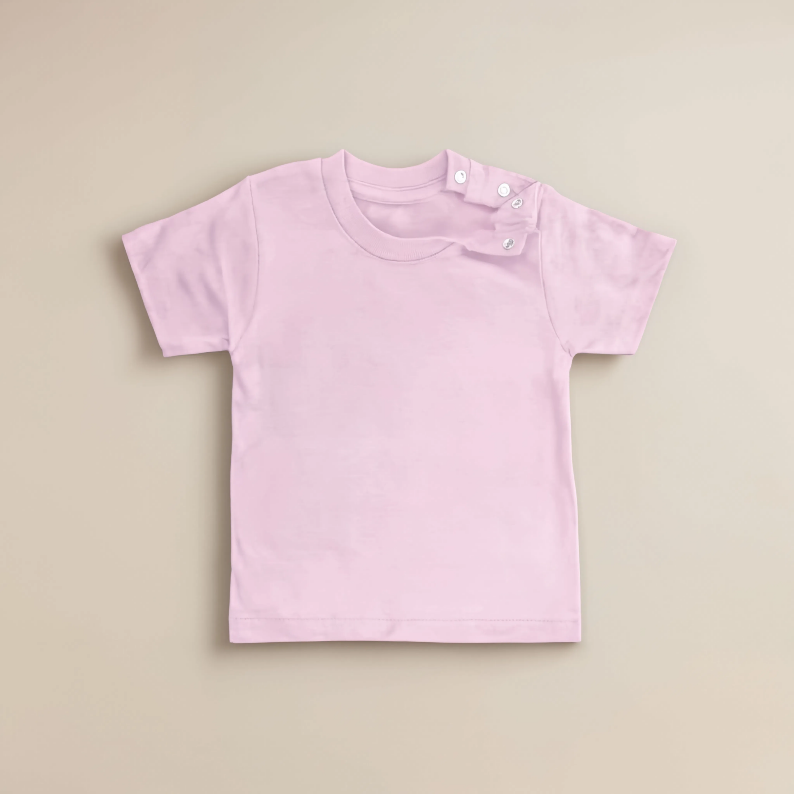 Infant Tee - Soft Pink Baby Infant Tee - Pink - Image 1