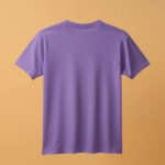 Round Neck Half Sleeve - Lavender - Image 2