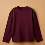 Round Neck Full Sleeve - Maroon