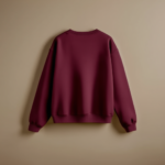 Women Sweatshirt - Maroon - Image 2