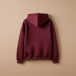 Women Hoodie - Maroon - Image 2