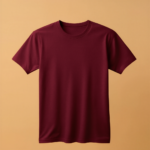 Round Neck Half Sleeve - Maroon