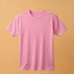 Round Neck Half Sleeve - Pink