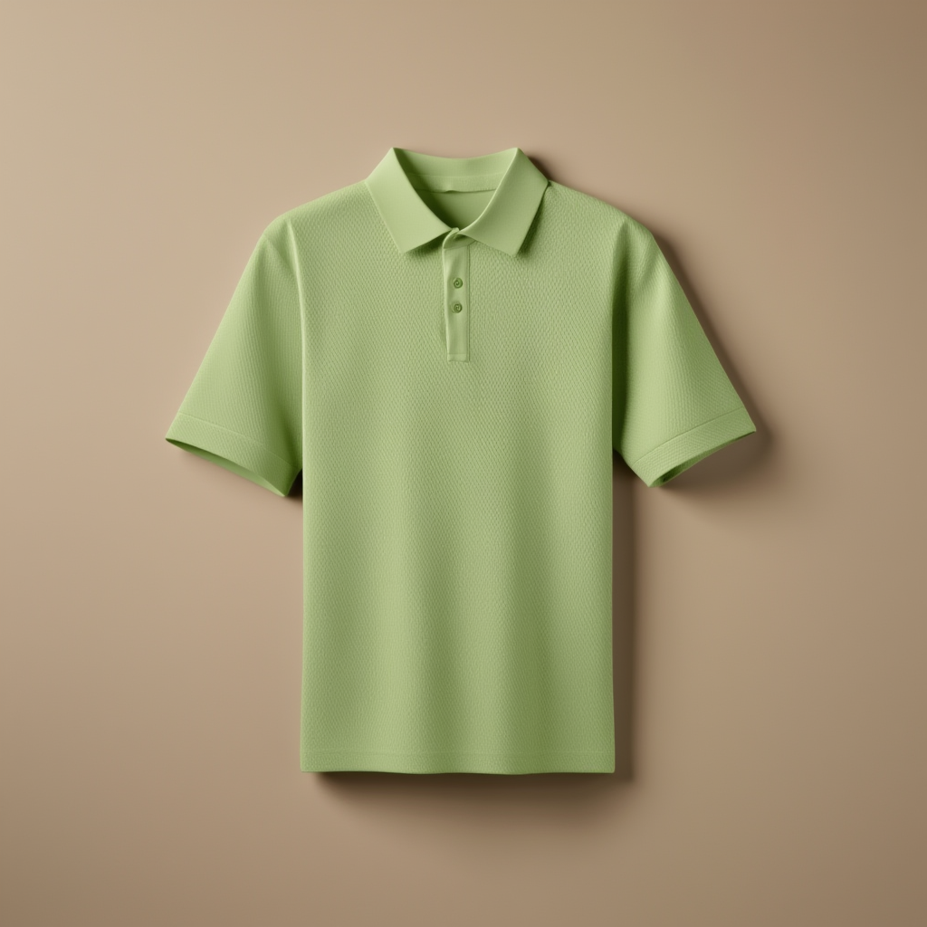 Pista Pique Polo Women Polo - Pista Green - Image 1