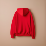 Women Hoodie - Red - Image 2