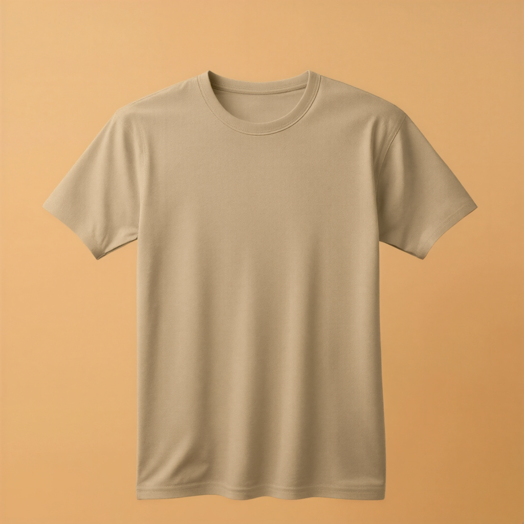 Sandal T-shirt Round Neck Half Sleeve - Sandal - Image 1