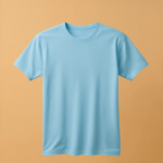 Round Neck Half Sleeve - Sky Blue