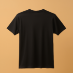 Round Neck Half Sleeve - Black - Image 2