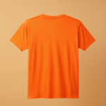 Round Neck Half Sleeve - Orange - Image 2