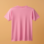 Kids Round Neck Half Sleeve - Pink - Image 2