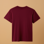 Kids V Neck Half Sleeve - Maroon - Image 2