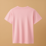 Kids V Neck Half Sleeve - Pink - Image 2