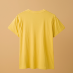 V Neck Half Sleeve -Yellow - Image 2