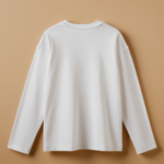 V Neck Full Sleeve - White - Image 2