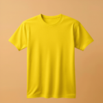 Kids Round Neck Half Sleeve - Yellow
