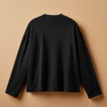 Kids Round Neck Full Sleeve – Black - Image 2